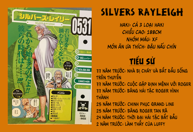 One Piece: Hé lộ lý do bất ngờ khiến Thuyền phó Vua hải tặc Silver Rayleigh trở thành... huyền thoại - Ảnh 2.