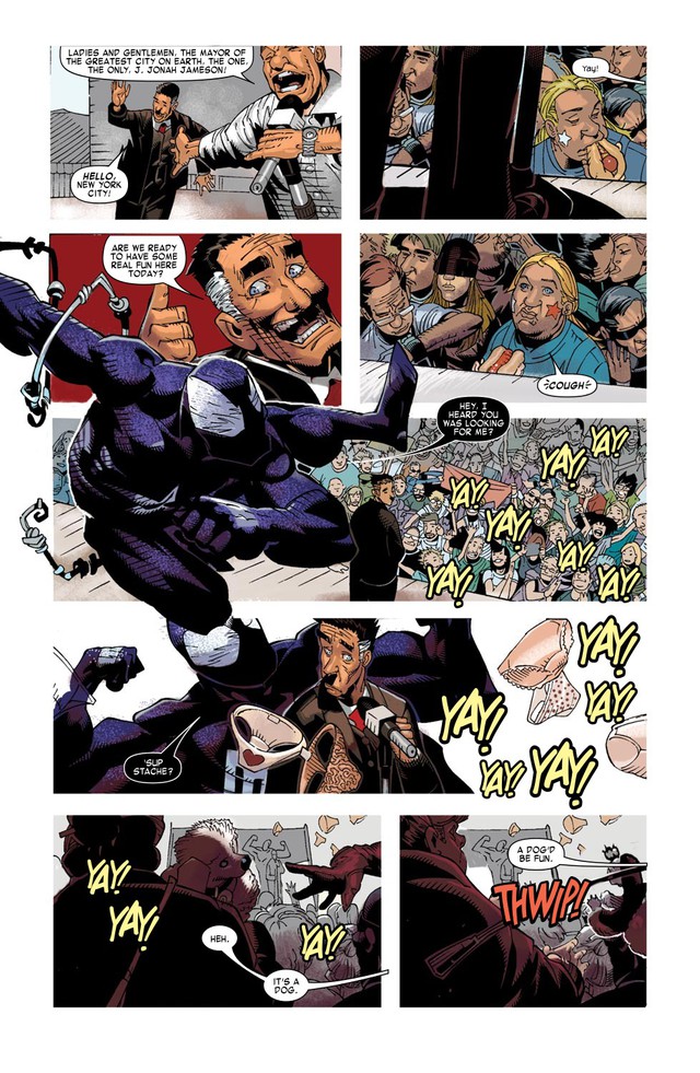 Comics Trivia: Hung bạo là thế nhưng Venom cũng có lúc chịu nhục bị ném một con chó vào mắt - Ảnh 3.