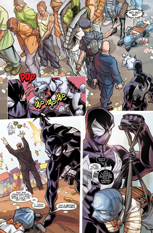 Comics Trivia: Hung bạo là thế nhưng Venom cũng có lúc chịu nhục bị ném một con chó vào mắt - Ảnh 5.