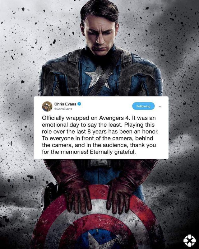 Iron Man xúc động trước sự ra đi của Captain America - người bạn cũng như đối thủ của anh trong MCU - Ảnh 1.