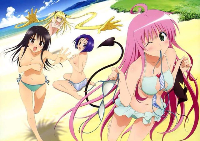 Giải nhiệt mùa hè cùng bộ ảnh Bikini nóng bỏng của các mỹ nhân trong To Love Ru - Ảnh 18.