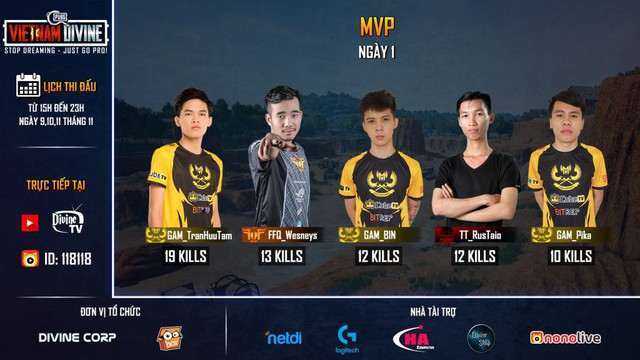 Tổng hợp ngày thi đấu đầu tiên vòng Chung Kết Tổng PUBG Vietnam Divine: GAM Esports – Thế lực mới của PUBG Việt Nam - Ảnh 7.