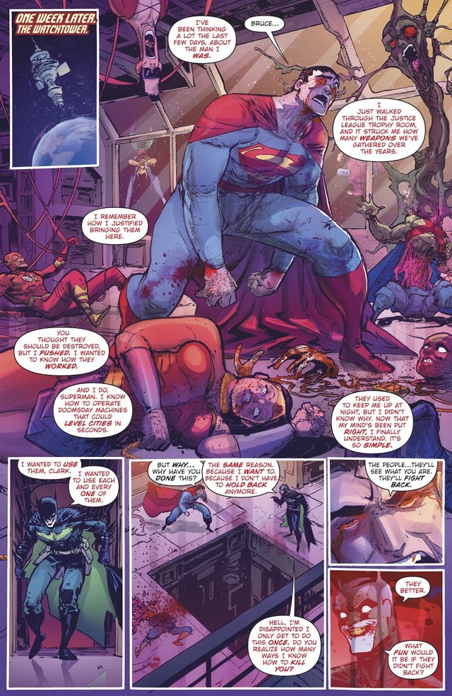 5 phiên bản mạnh mẽ nhất trong tương lai của các siêu anh hùng DC: Superman sống hơn... 15.000 tuổi - Ảnh 6.