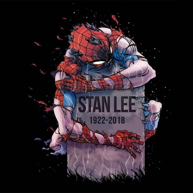 Loạt ảnh các siêu anh hùng đồng loạt tiếc thương người cha lớn Stan Lee - Ảnh 14.