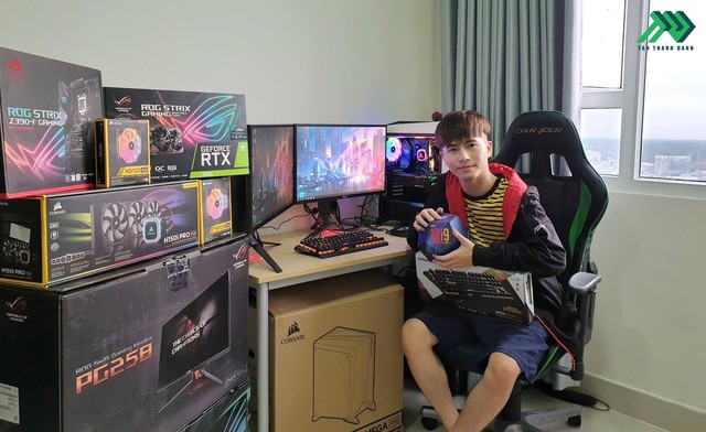 Ngất với dàn máy 110 triệu đồng dùng để try hard của MeoU, pro gamer PUBG nổi tiếng Việt Nam - Ảnh 1.