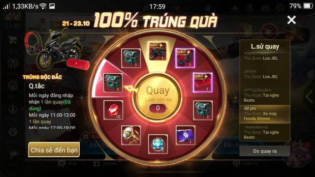 Liên Quân Mobile: đệ pro chưa nhận xe máy Honda Winner, vẫn mải leo rank Kim Cương - Ảnh 1.