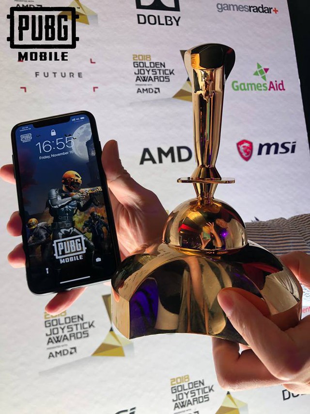PUBG Mobile thắng giải Game mobile của năm ở lễ trao giải Golden Joystick Awards 2018 - Ảnh 2.