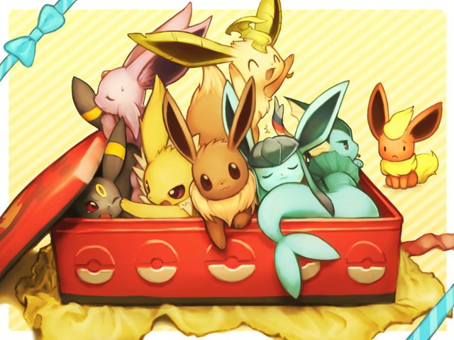 Bộ tranh vẽ tuyệt đẹp về Eeveelution, dòng họ độc nhất vô nhị trong thế giới Pokemon - Ảnh 1.