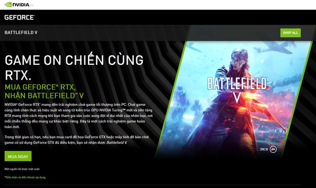 Sợ game thủ mua RTX 20xx không có gì chơi, Nvidia tặng miễn phí luôn game khủng Battlefield V - Ảnh 1.