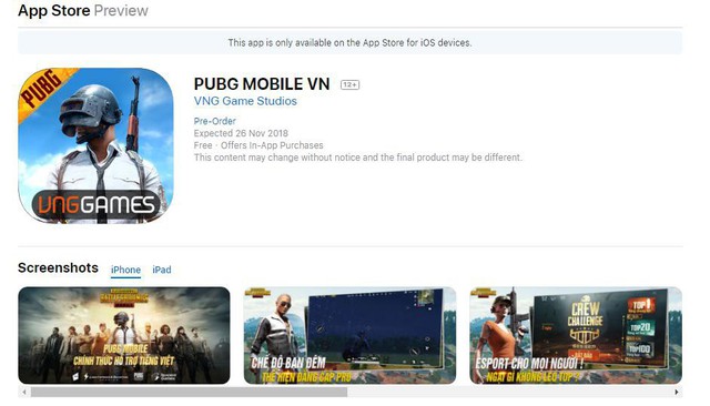 PUBG Mobile phiên bản VNG chính thức lộ diện trên Google Play và App Store - Ảnh 3.