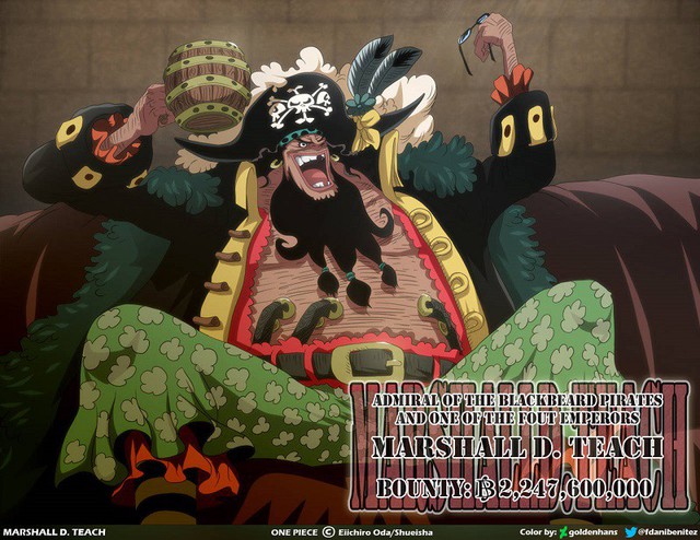 One Piece: 10 điều bạn nên biết về Tứ Hoàng Râu Đen - đại ma đầu sở hữu năng lực của 2 trái ác quỷ - Ảnh 3.
