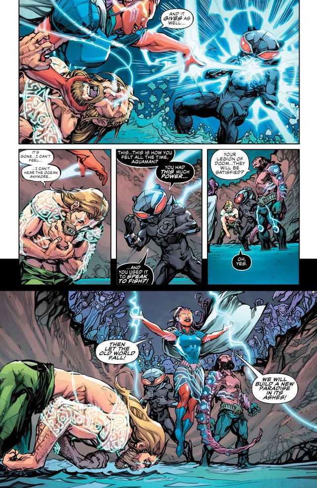 Aquaman - Drowned Earth: Khi các siêu anh hùng bị biến thành cá còn Superman trở thành... hải tặc - Ảnh 4.