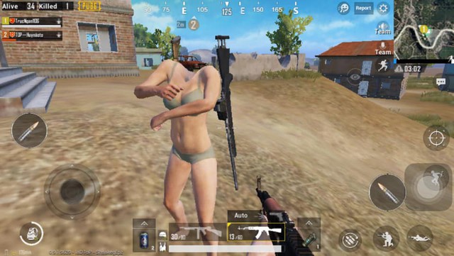 Cười rụng rốn với lỗi oái oăm của PUBG Mobile giúp bạn không bao giờ bị bắn head shot - Ảnh 1.