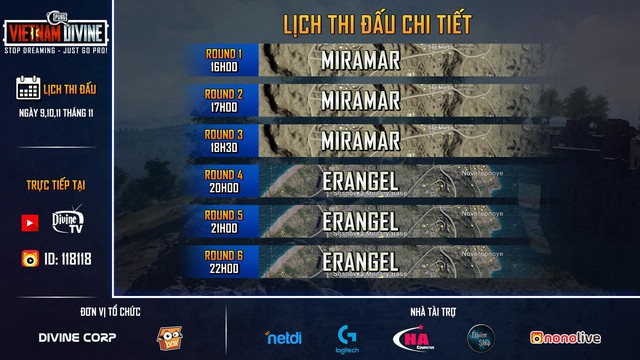 Giải đấu 150 triệu đồng - PUBG Vietnam Divine bước đến vòng chung kết với một loạt những ông lớn trong làng PUBG Việt Nam - Ảnh 4.