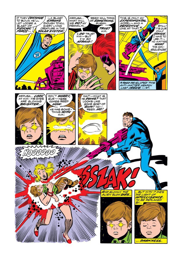 Franklin Richards, dị nhân quyền năng nhất vũ trụ Marvel với sức mạnh khiến Thanos phải dè chừng - Ảnh 1.
