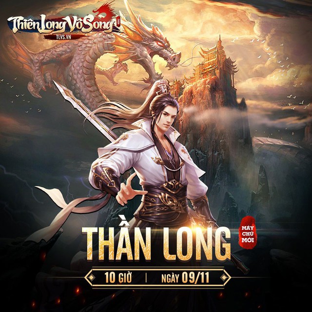 Thiên Long Vô Song tặng 1000 giftcode giá trị, mừng ra mắt máy chủ mới Thần Long - Ảnh 1.