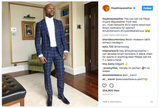 Tay đấm Floyd Mayweather và DJ Khaled bị phạt vì nhận tiền để quảng cáo cho ICO tiền mã hóa lừa đảo - Ảnh 2.