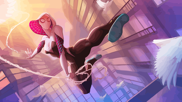 Ít người biết rằng, cô nàng xinh đẹp Spider-Gwen từng có một quá khứ đau thương khi tự tay hạ sát Peter Parker - Ảnh 1.