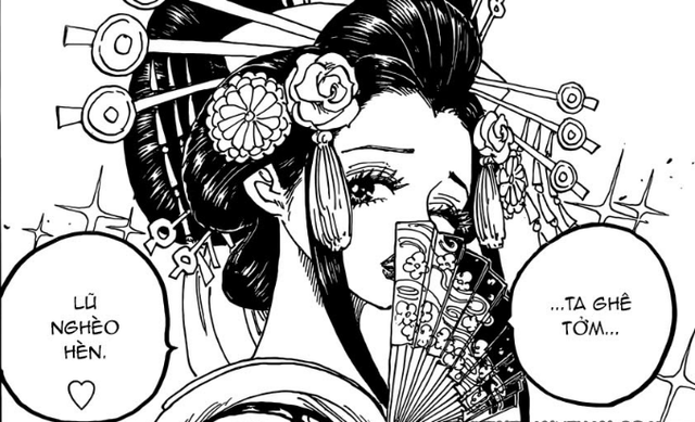 One Piece 928: Hé lộ nguyên nhân khiến Kid mất đi cánh tay - Quý hoa Komurasaki thực chất là một kĩ nữ chuyên lừa đàn ông? - Ảnh 9.
