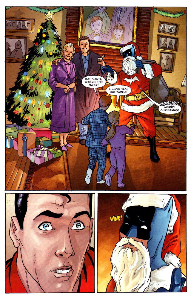 Đóng giả làm Ông già Noel trong đêm Giáng Sinh, Batman bị Superman tẩn vì tội lừa đảo - Ảnh 4.