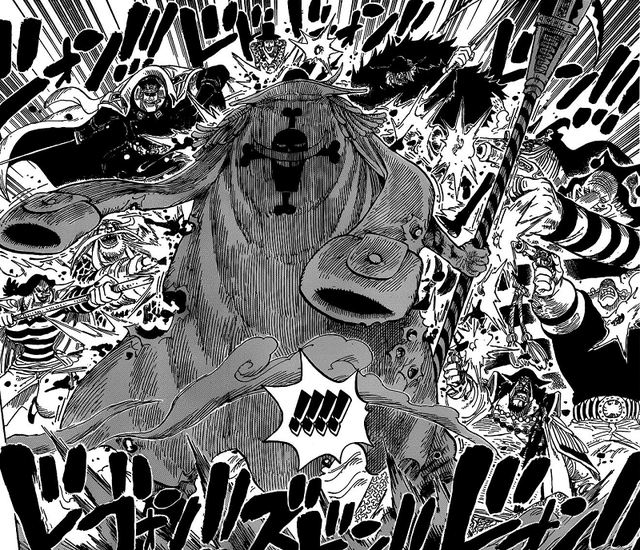 One Piece: Cùng ước mơ trở thành Vua Hải Tặc, Blackbeard giờ đã là Tứ Hoàng hùng mạnh còn Luffy thì vẫn ăn hành trong ngục Kaido - Ảnh 7.