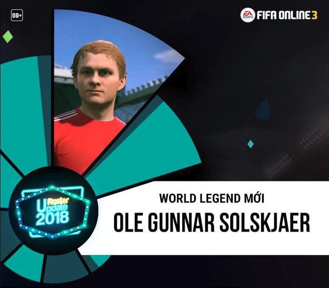 
Ole Gunnar Solskjær là cái tên mới nhất trong danh sách World Legend của FIFA Online 3 Việt Nam.
