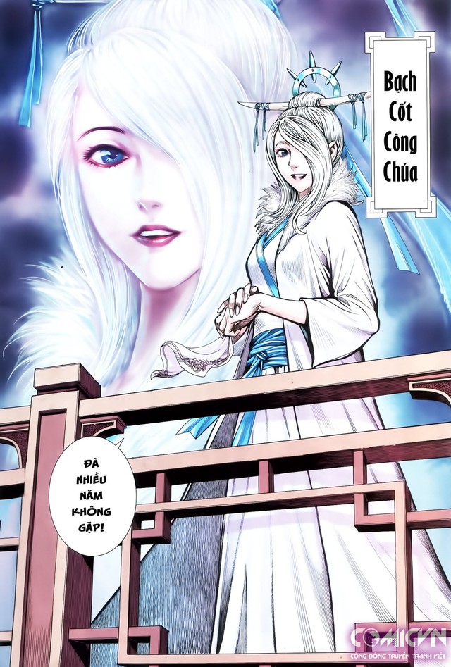 
Bạch Cốt Công Chúa trong manhua Tây Du tại Khô Lâu Quốc
