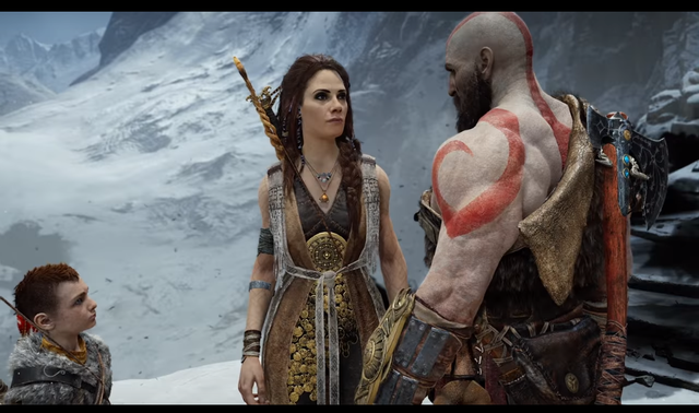 
Các bạn đừng nhầm, có vẻ như đây không phải là vợ của Kratos.
