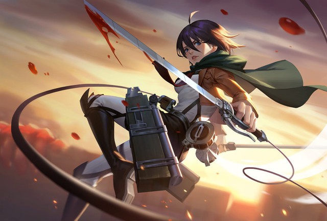 
Nữ chiến binh xuất sắc nhất Attack On Titan và cũng là người thương của vô số game thủ đam mê Anime này
