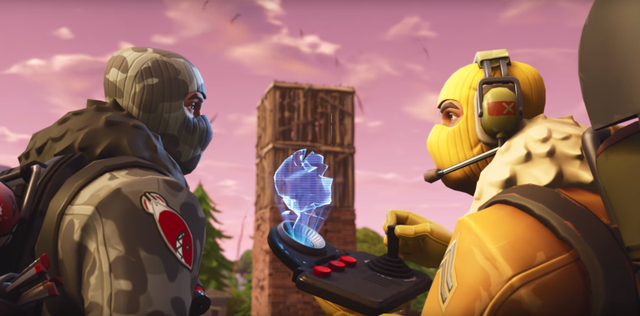 Quên súng ống đi, giờ trào lưu chơi Fortnite là cưỡi tên lửa như phù thủy cưỡi chổi này - Ảnh 1.