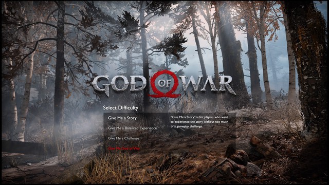 
Như đã đề cập trong bài viết trước, God of War 2018 sẽ có 4 chế độ chơi tương ứng với kỹ năng, kinh nghiệm và nhu cầu giải trí của từng phân khúc game thủ.
