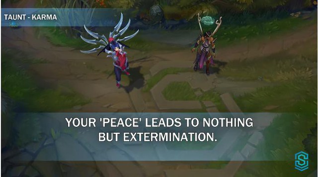 
Sự hòa hoãn của ngươi dẫn đến không gì khác ngoài sự diệt vong cả.
