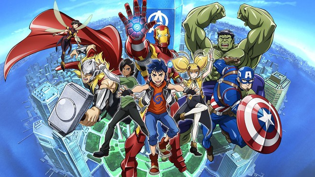 Phiên bản Anime của The Avengers đang cực kì “hot” tại thị trường Nhật Bản