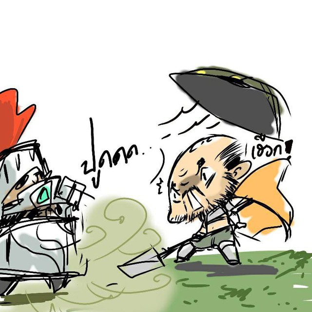 Cú Rắm Thần Lực của TeeMee không ngờ lại có sức gió mạnh đến vậy, cuốn phăng cả mũ của hiệp khách Ryoma.