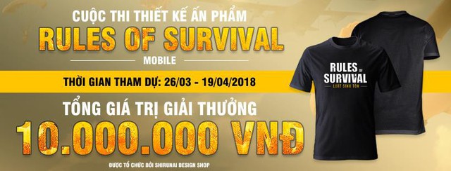 Những cuộc thi, giải đấu Rules of Survival mobile hấp dẫn tại Việt Nam