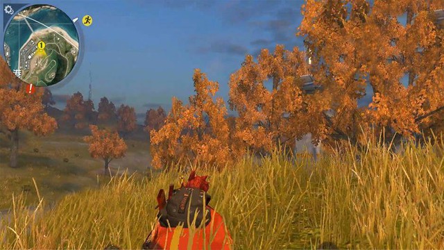 Mùa thu thì có khung cảnh rừng cây lá vàng, khá tương đồng với một số màu sắc địa hình mặt đất nên game thủ cần chú ý cảnh giới.