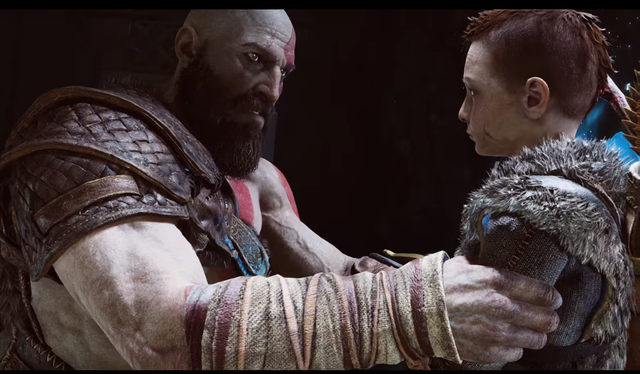
Trailer mới này cũng tiết lộ mối quan hệ giữa Kratos và con trai. Có vẻ như hai bố con nhà chiến thần cũng có nhiều chuyện hiểu lầm.
