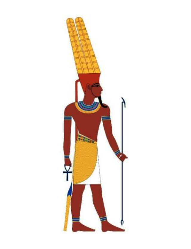 
Im-sama và Amun của Ai Cập cổ đại có những chi tiết rất giống nhau
