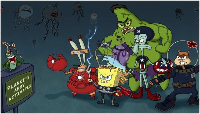 
SpongeBob SquarePants trở thành siêu anh hùng phiên bản “bếp núc”.
