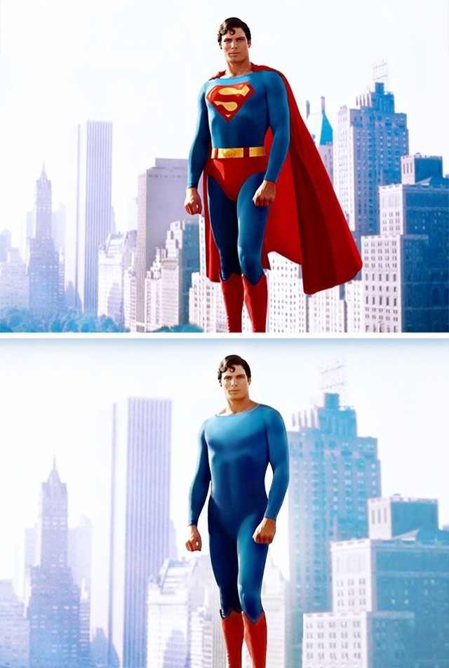 
Nếu Super Man mà mặc như thế này đi cứu thế giới thì loạn mất. Không còn là anh hùng mà có lẽ giống một diễn viên hài hơn.
