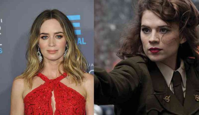 
Emily Blunt thử vai đặc vụ Peggy Carter
