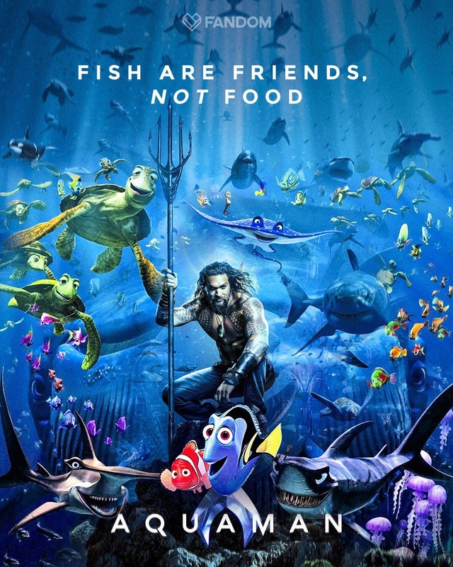 Chết cười với những bức ảnh chế Poster Hoàng tử Thủy Tề Aquaman  - Ảnh 4.