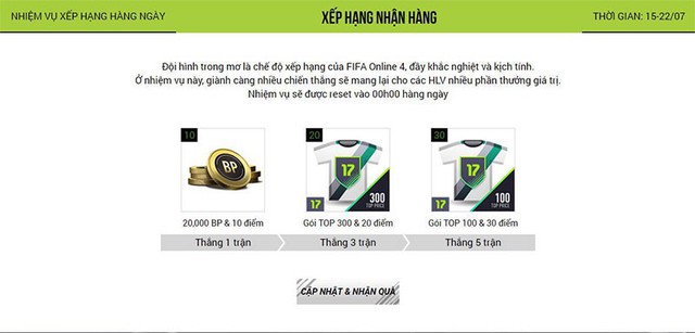 FIFA Online 4 mở sự kiện ngon nhất từ trước đến nay: Miễn phí thẻ NHD - Ảnh 3.