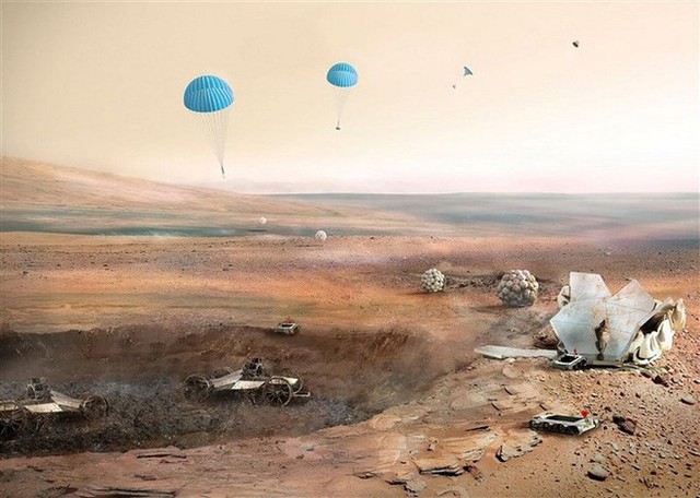 Đây là những hình ảnh trong tương lai nếu con người làm chủ Sao Hỏa và Mặt Trăng - Ảnh 2.