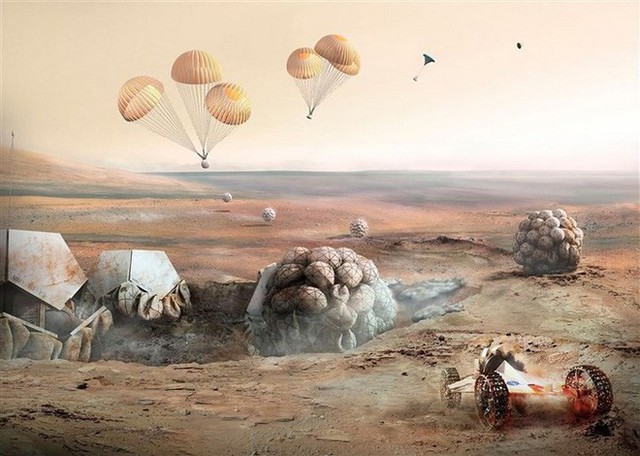 Đây là những hình ảnh trong tương lai nếu con người làm chủ Sao Hỏa và Mặt Trăng - Ảnh 3.