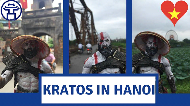 Xả hơi trước đại chiến với Thor, Kratos quyết định du lịch Việt Nam - Ảnh 1.