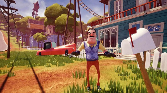 Hello Neighbor - Game trêu hàng xóm phiên bản kinh dị đã chính thức ra mắt Mobile - Ảnh 1.