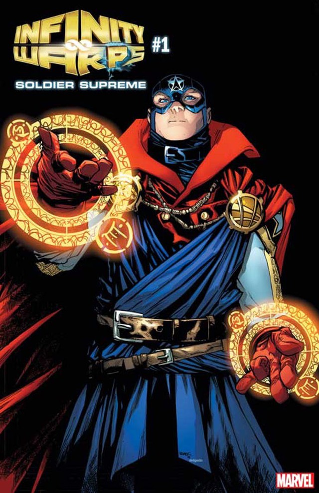 
Soldier Supreme, vừa sở hữu sự bình tĩnh, tinh thông phép thuật của Dr.Strange, vừa có được kỹ năng chiến đấu hoàn hảo cùng đầu óc chiến lược tài tình của Captain America.
