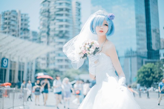 Cosplay cô nàng Rem tuyệt đẹp trong Re:Zero - Càng ngắm càng mê - Ảnh 1.