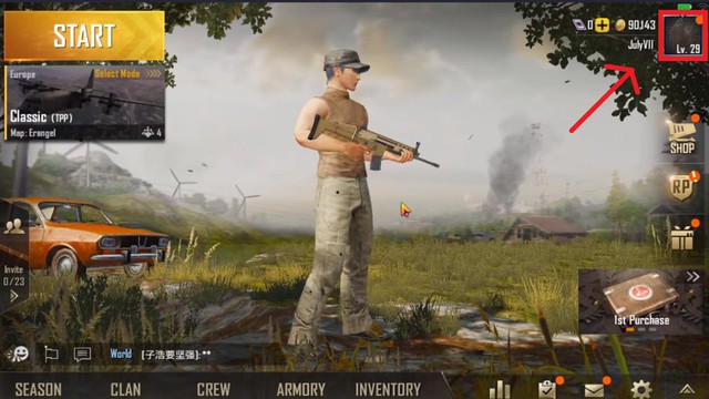 Hướng dẫn 4 bước thay đổi ngoại hình nhân vật trong PUBG Mobile - Ảnh 1.